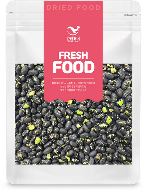 고래거너 볶은서리태, 1kg, 1개