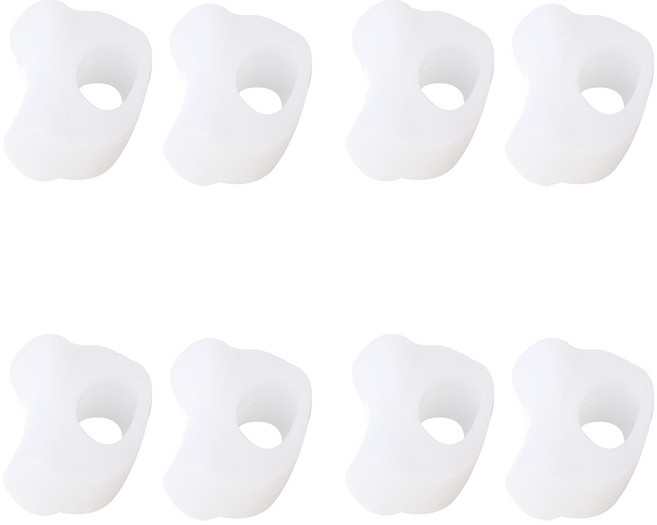 풋인솔 실리콘 발가락보호 분리링 2개입, 4세트