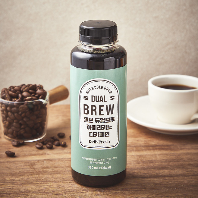 델브듀얼브루 아메리카노 디카페인, 1개, 330ml