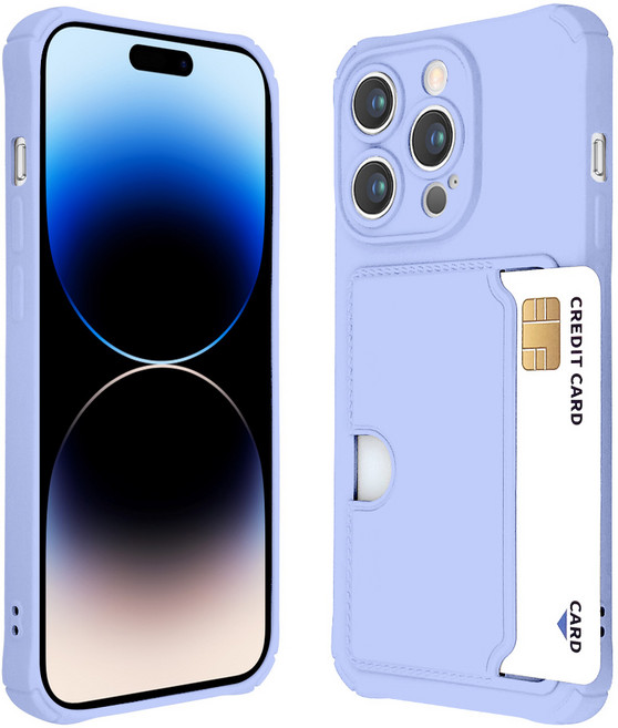 워너프 사이드 포켓 컬러 소프트 휴대폰 케이스