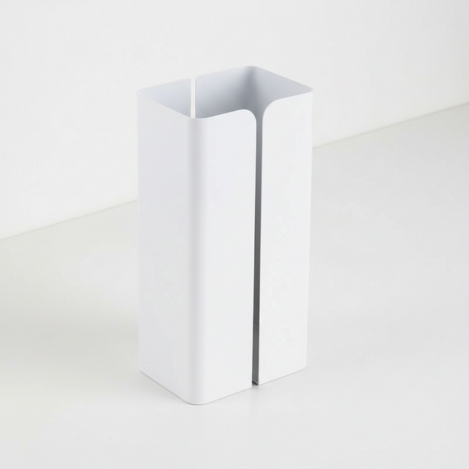 조인메이드 마그네틱 키친타올 물티슈 정리함 2p, 화이트, 1개