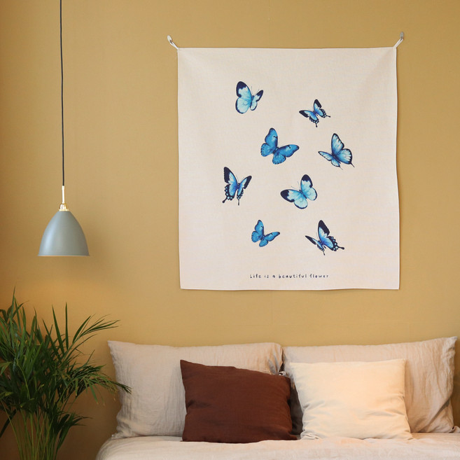 모노니크 패브릭 포스터, 05 나비 패턴