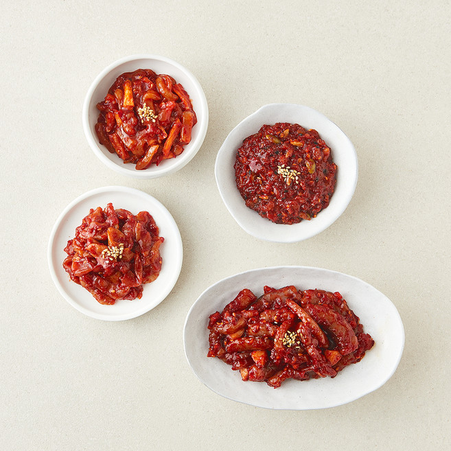 순봉이네 부뚜막 베스트 젓갈 4종 세트 600g, 1세트