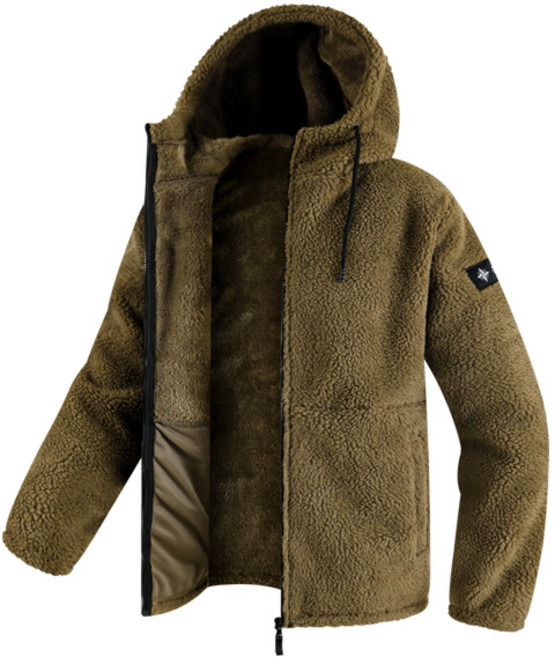 해리슨 남성용 오버핏 안감 후리스 후드 집업 CHG1053