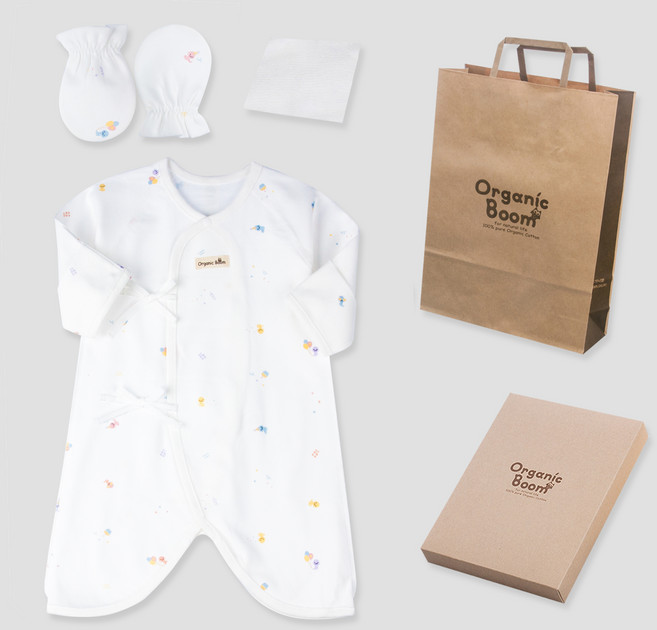 오가닉붐 유아용 청사해 뱀띠 출산 사계절 5종 세트