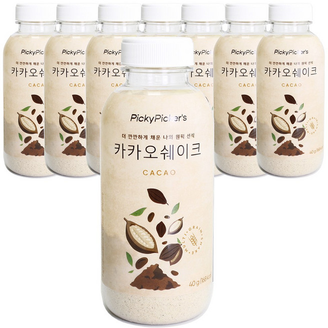 카카오 쉐이크 선식가루, 8개, 40g