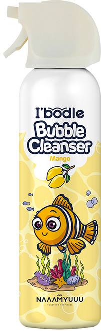 남유네아이보들 버블 클렌저 망고향, 200ml, 1개