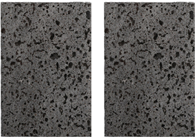 대한 스톤 대리석 트레이 오브제 무광 COS-35M 2p, 블랙