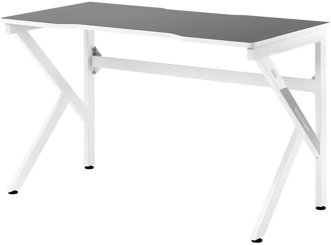 에이픽스 스토리지 1인용 컴퓨터 게이밍 데스크 GD001, 화이트