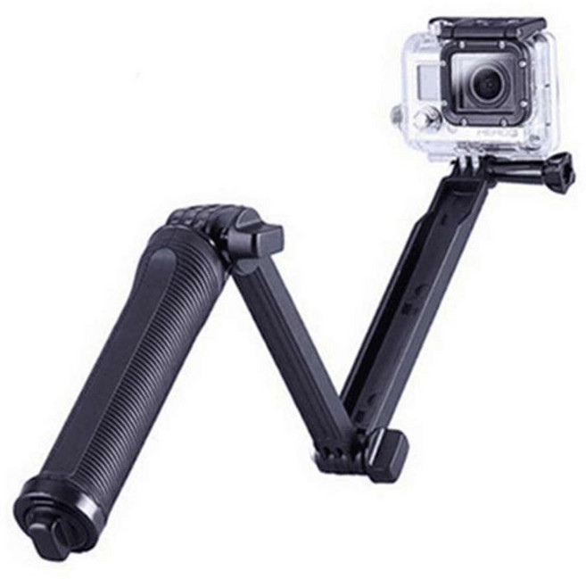 라이트닝 G3 고프로액션캠 3way 셀카봉 모노포드 삼각대, 1개