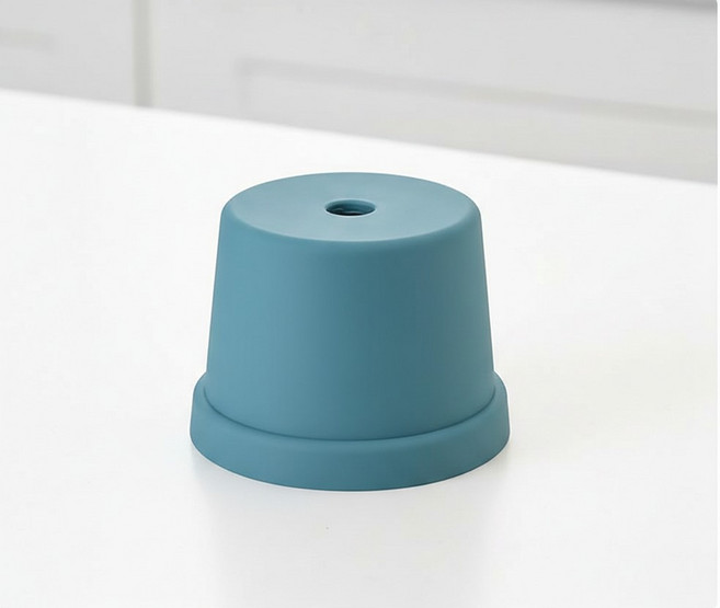 조인메이드 심플 디자인 욕실 스툴, 블루