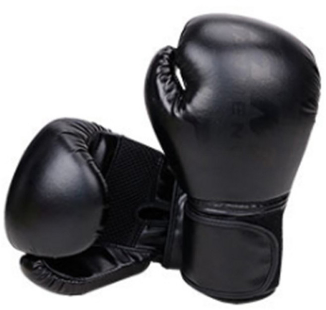 블럭마트 복싱 글러브, 블랙, 1개