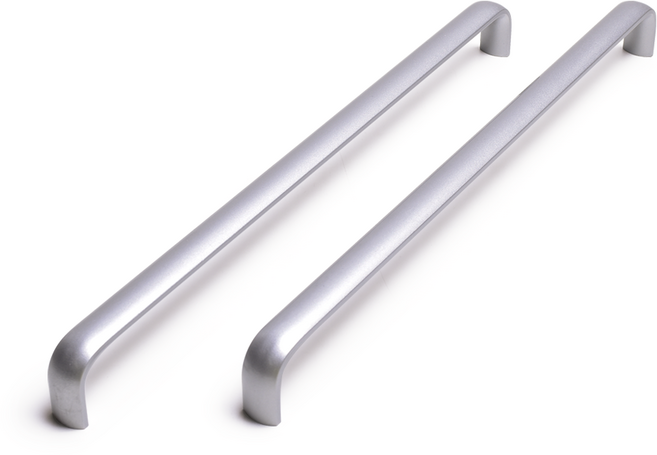 손잡이세상 모닝 2구 가구 손잡이 P320 실버, 2개