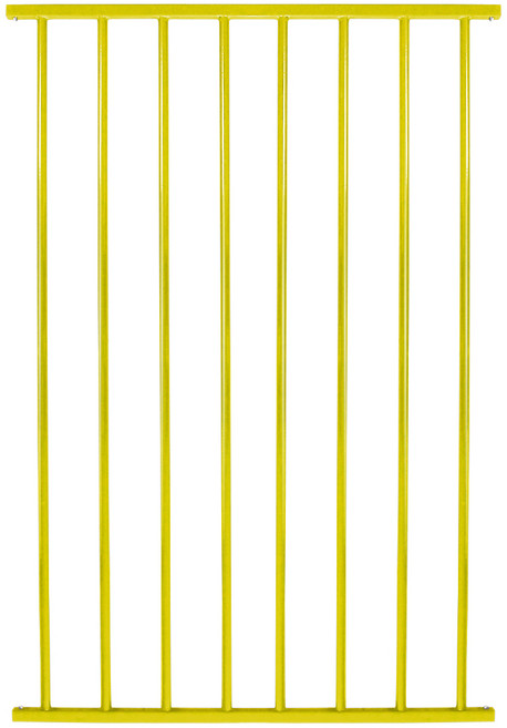 씨엠코리아 강아지 키워보리 접이식 안전문 다용도 울타리문 확장패널, 옐로우, 1개
