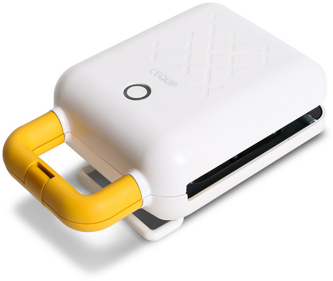 리큅 전기 미니 샌드위치 와플 메이커 DUCK, LW-S1601WH