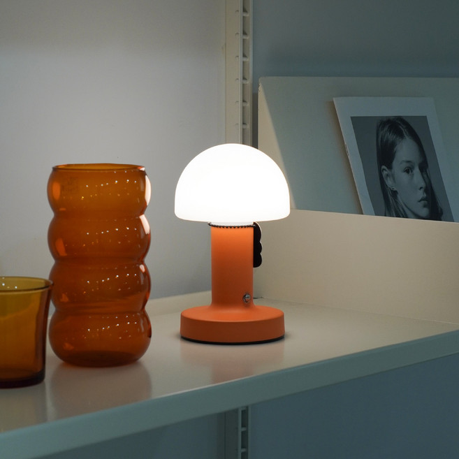 레나에너지 머쉬팝 파스텔 인테리어 무드등 Ver 2, 시트러스 오렌지