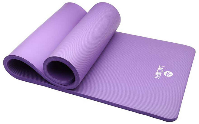 LAONFIT NBR 標準瑜珈墊, 1個, 紫色
