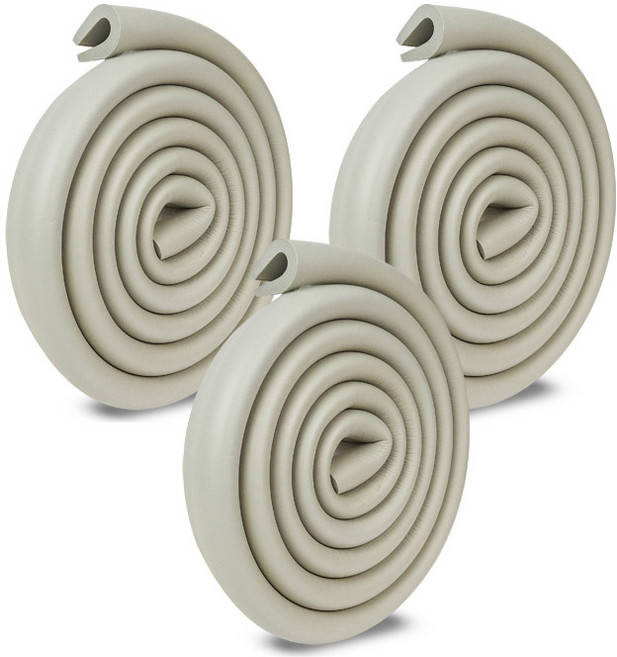 아이끌레 모서리 보호대 U자형, 그레이, 3개