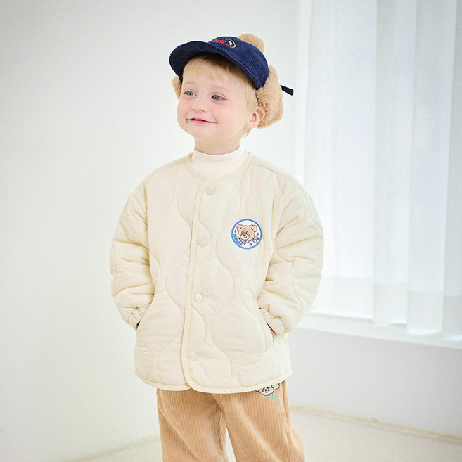 몰리멜리 드림 빅 리틀 원 퀼팅 점퍼