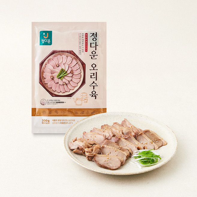 정다운 오리수육, 300g, 1개