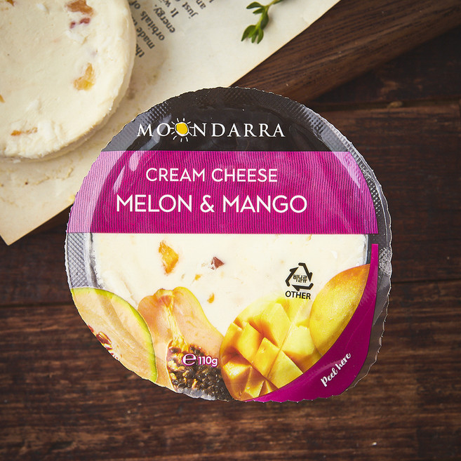 문다라 멜론 망고 크림치즈, 110g, 1개, 1개입