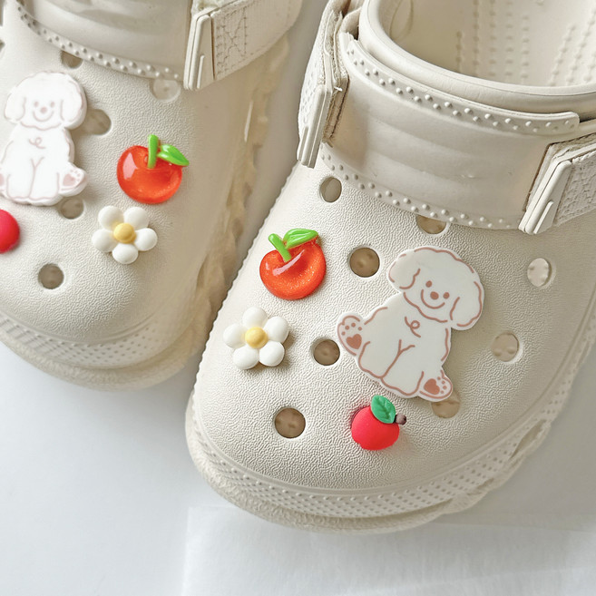 밍블밍블 에구사과 만족 캐릭터 신발 꾸미기 파츠 세트