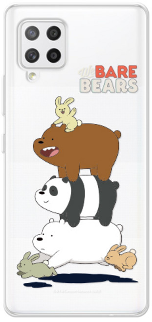 코쿼드 위 베어 베어스 해피 클리어 휴대폰 케이스