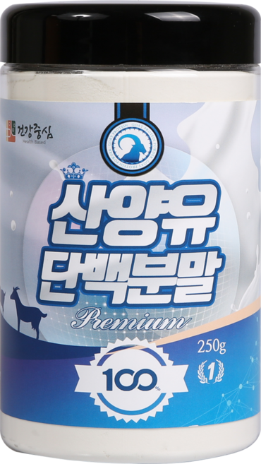 건강중심 산양유 단백질 분말, 1개, 250g