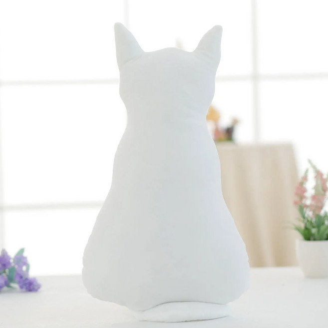 ARTJOY 胖胖貓 貓咪玩偶, 象牙白