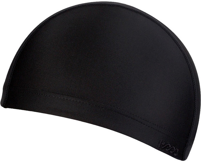 HOOG 成人彈性泳帽 SNE450, 黑色, 1個