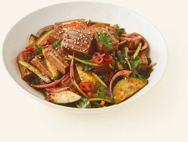 정미경키친 도토리묵무침, 560g, 1개