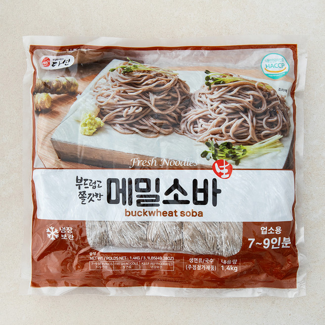 다선 메밀소바, 1.4kg, 1개