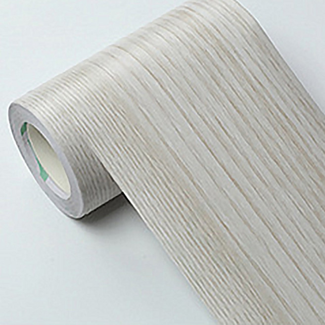 시트메이트 부착하기 쉬운 무늬목 패널 몰딩 시트지, 소프트화이트애쉬 SM002