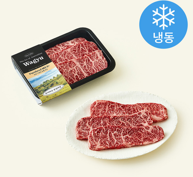 하이마블 호주산 Purebred MS 9+ 와규 본갈비살 구이용 (냉동), 200g, 1개