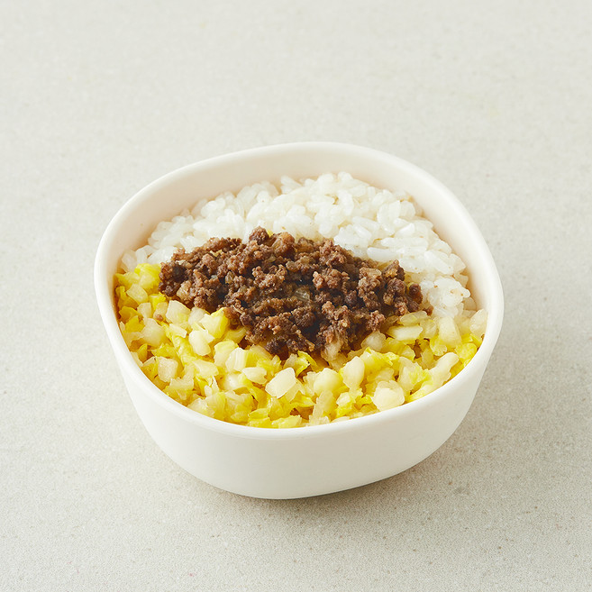 원더스푼 아이들 한우배추 소보로 덮밥, 100g, 1개