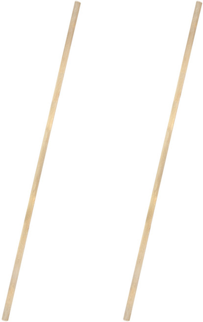 월드크린 고급 나무 봉 자루 150cm, 2개