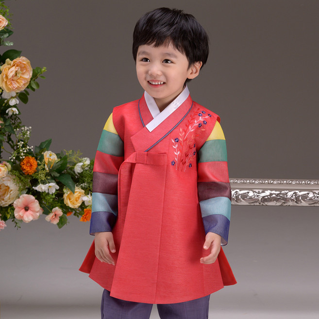 더예한복 남아용 지환별이 한복세트