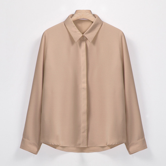 레몬소울 맥드리 찰랑 카라 블라우스