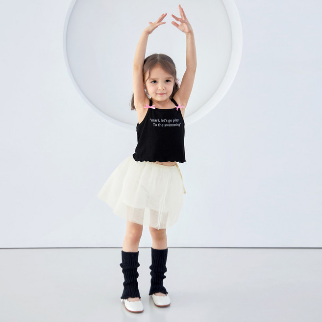 마리앤모리 여아용 냉감 러블리 발레코어 상하복