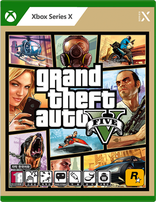 PS5 엑스박스 Series X 그랜드 테프트 오토 V 한글판