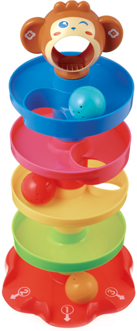 BUSYANGEL 滾球感官開發玩具, 多色, 1個