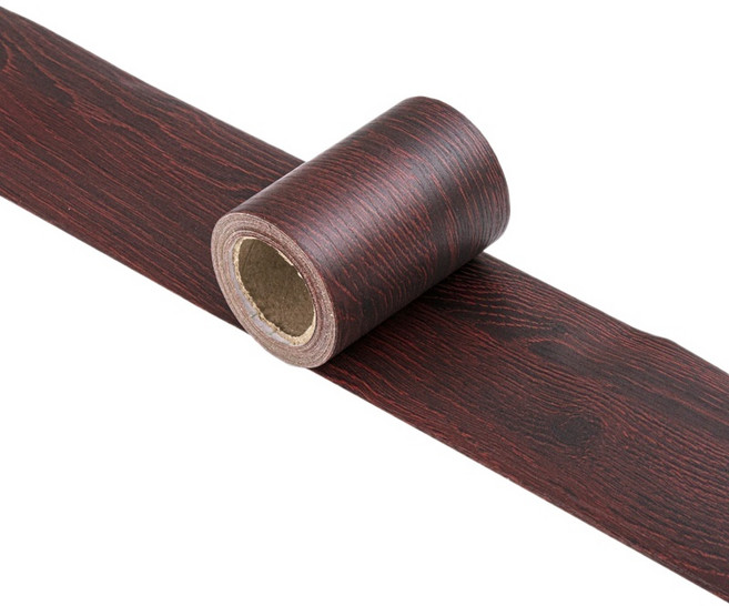 햇토끼 깔끔한 원목 무늬 문틀 리폼 시트지, 레드 오크 나무 무늬