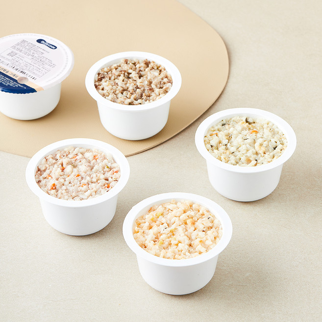 베베쿡 완료기 영양꿀꺽 반짝대장 한우 호두밤 진밥 180g + 순두부 잣 들깨 진밥 180g + 호두 삼색닭 진밥 180g + 연어 고구마 치즈 진밥 180g A세트, 1세트