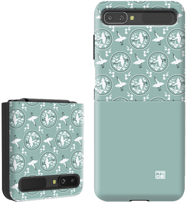 가꿈아트 고려청자 운학문 범퍼 휴대폰 케이스