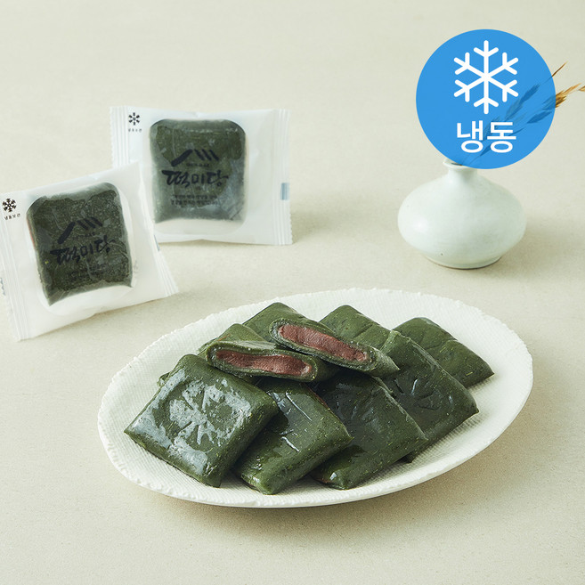 떡미당 앙꼬절편 쑥(냉동), 300g, 1개, 1개입
