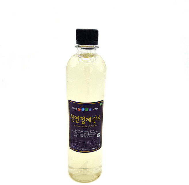 청년소금 천연 정제 간수, 500ml, 1개