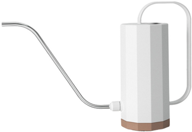 올비에스 파스텔 화분 물뿌리개, 1개, 화이트