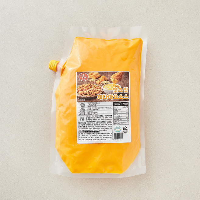 잇츠잇 체다 마요 소스, 2kg, 1개