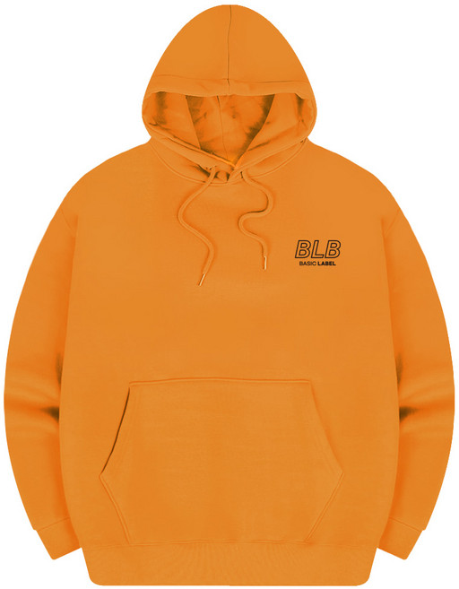Basic Label 基本筆觸連帽T恤 BID_0010