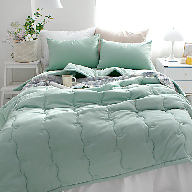 보몽드 국내 제조 소프트워싱 플란넬 3종 침구세트